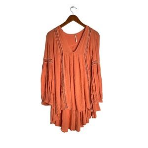 Free People Just The Two Of Us Tunic Blouse